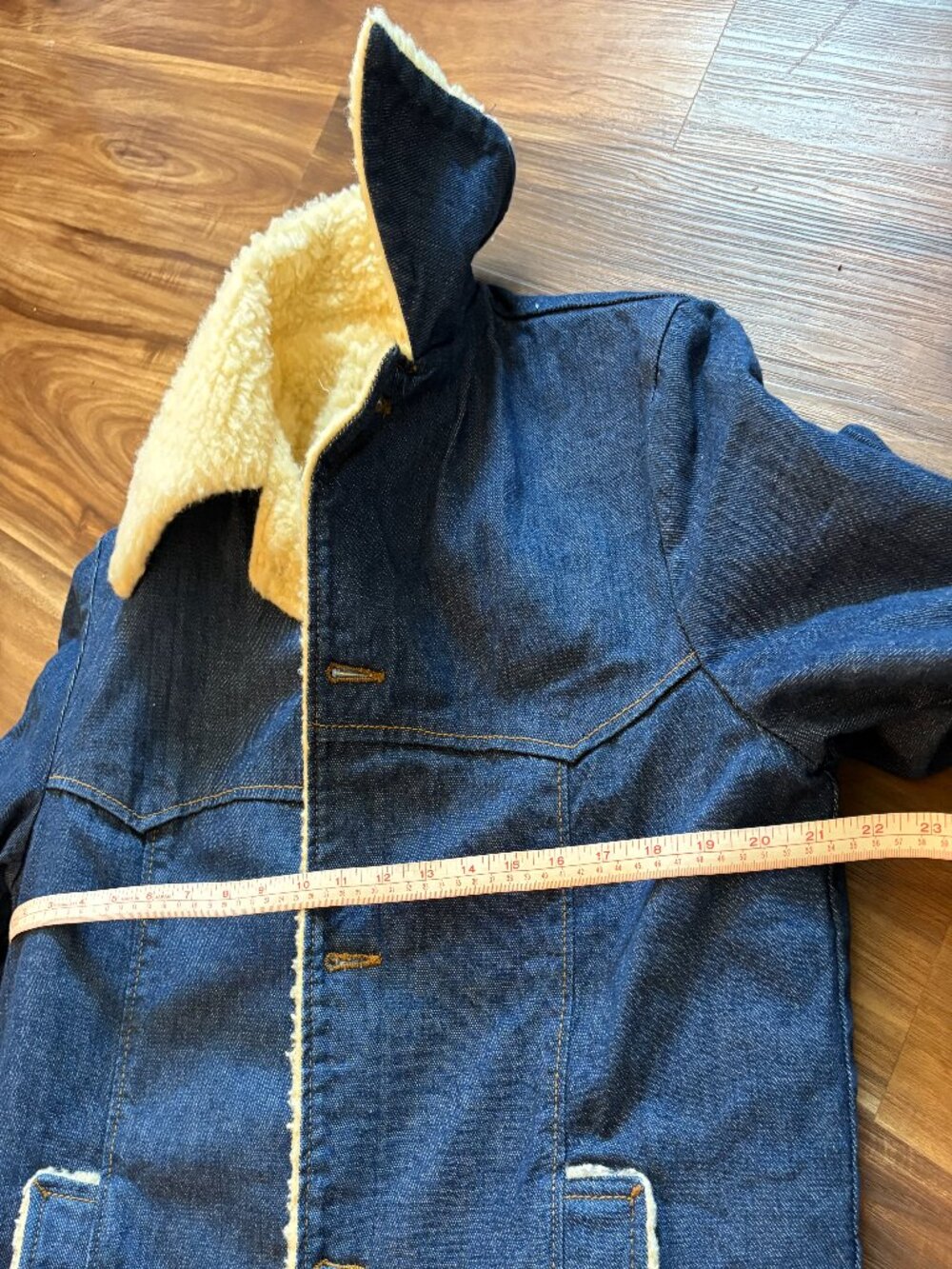 Wearguard Vintage Men's Denim Fleece-lined Work Coat - Picture 4 of 7